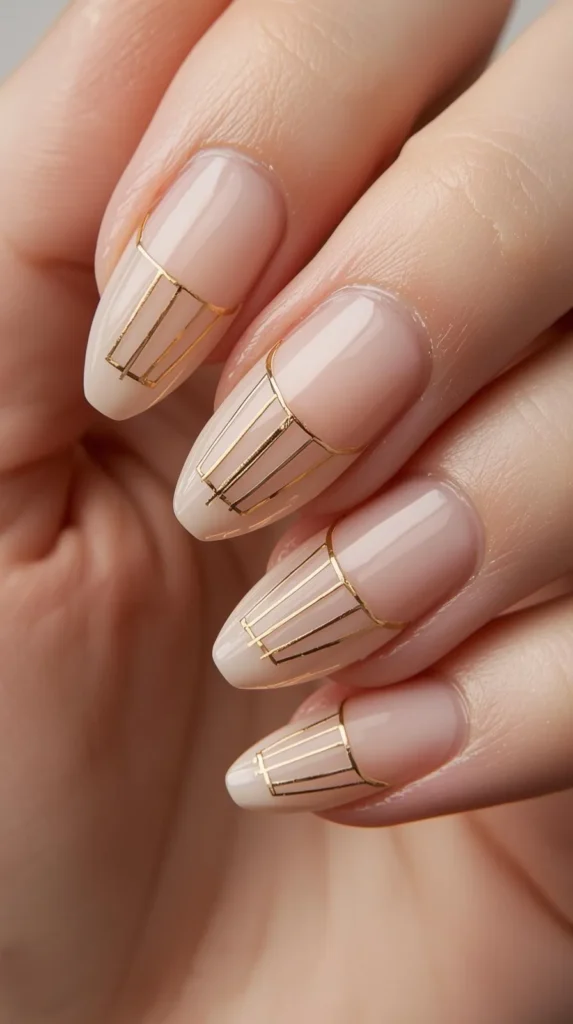 Neo-Deco nail trends 2026
